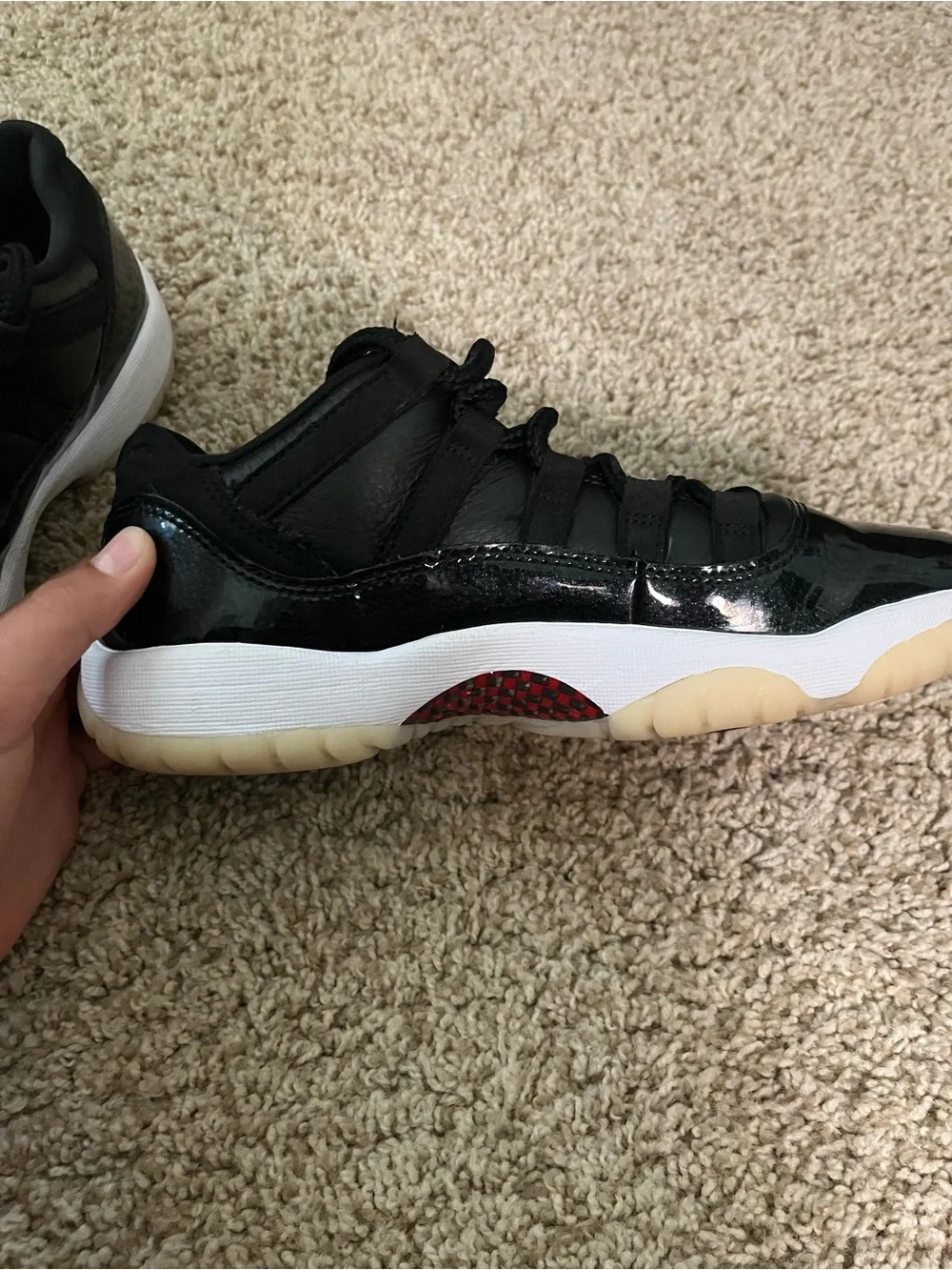 Jordan Kids Black and White Low-Top Sneakers eBay authenticated